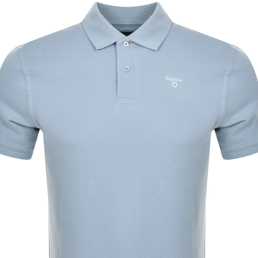 Barbour Sports Polo T Shirt Blue Mainline Menswear Canada